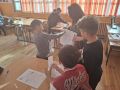 Открит урок на тема- "Умножение на едноцифрено с кръгло двуцифрено число от типа 2х40" с учениците от III "г" клас - ОУ Христо Ботев - Бургас, Победа