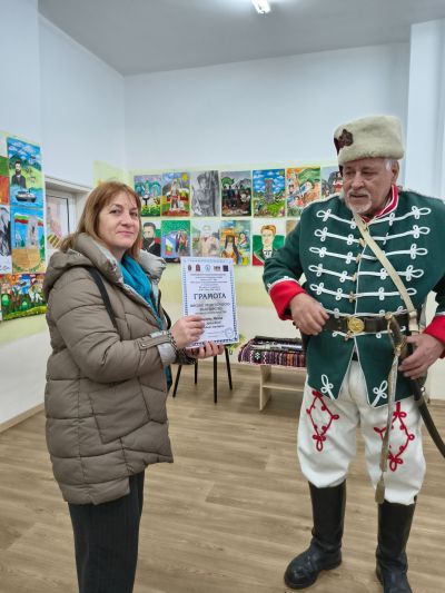  Първо място в XI Национален конкурс за рисунка и литературна творба посветен на 3-ти март - Изображение 4