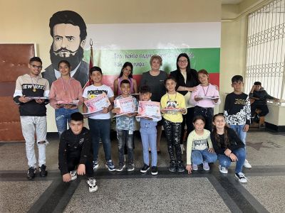 Училищен конкурс "Шарено училище" - ОУ Христо Ботев - Бургас, Победа