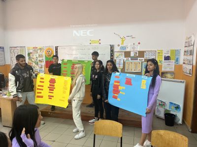 Открит урок в седми клас на тема "Подготовка за НВО по Български език и литература' - ОУ Христо Ботев - Бургас, Победа