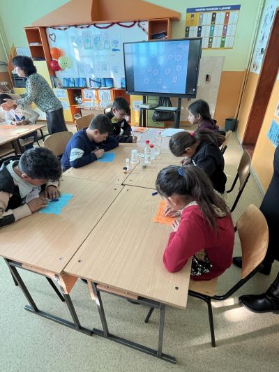 STEM урок на тема "Водата е живот за нас" - ОУ Христо Ботев - Бургас, Победа