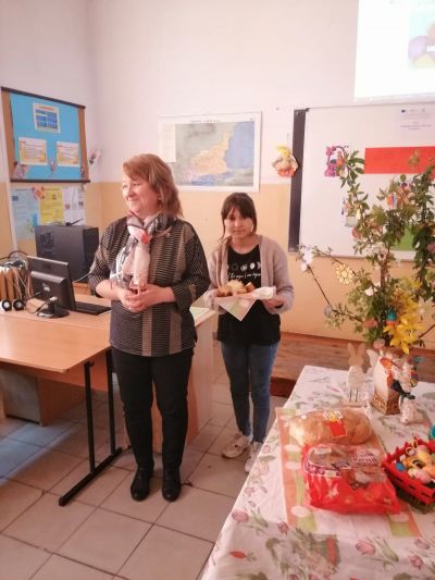 Клуб "Традиции, занаяти и фолклор на етносите "-тема "Великден" - ОУ Христо Ботев - Бургас, Победа