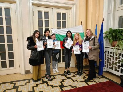 НК с международно участие за рисунка и литературна творба посветен на 3-ти март „146 години от Освобождението на България от Османско робство“ - ОУ Христо Ботев - Бургас, Победа